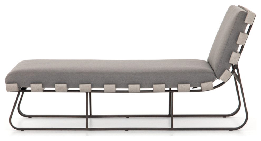 Delara Outdoor Daybed   Transitional   Outdoor Chaise Lounges   by Marco Polo Imports  Houzz