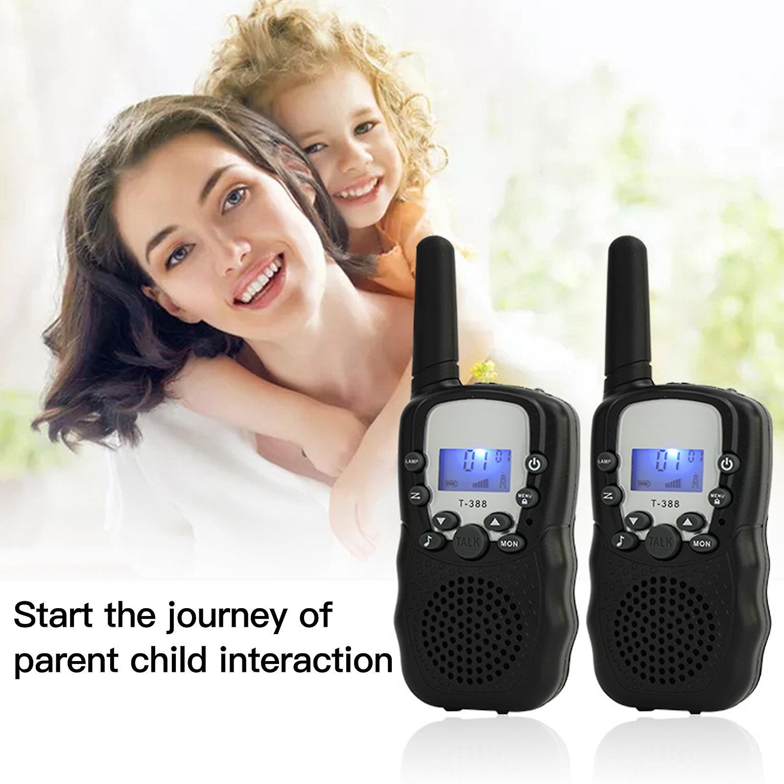 Portable Handheld Walkie Talkie For Children 2 Way Radios 3km Long Range Educational Interactive Birthday Gift For Boys And Girls Indoor Outdoor Acitv