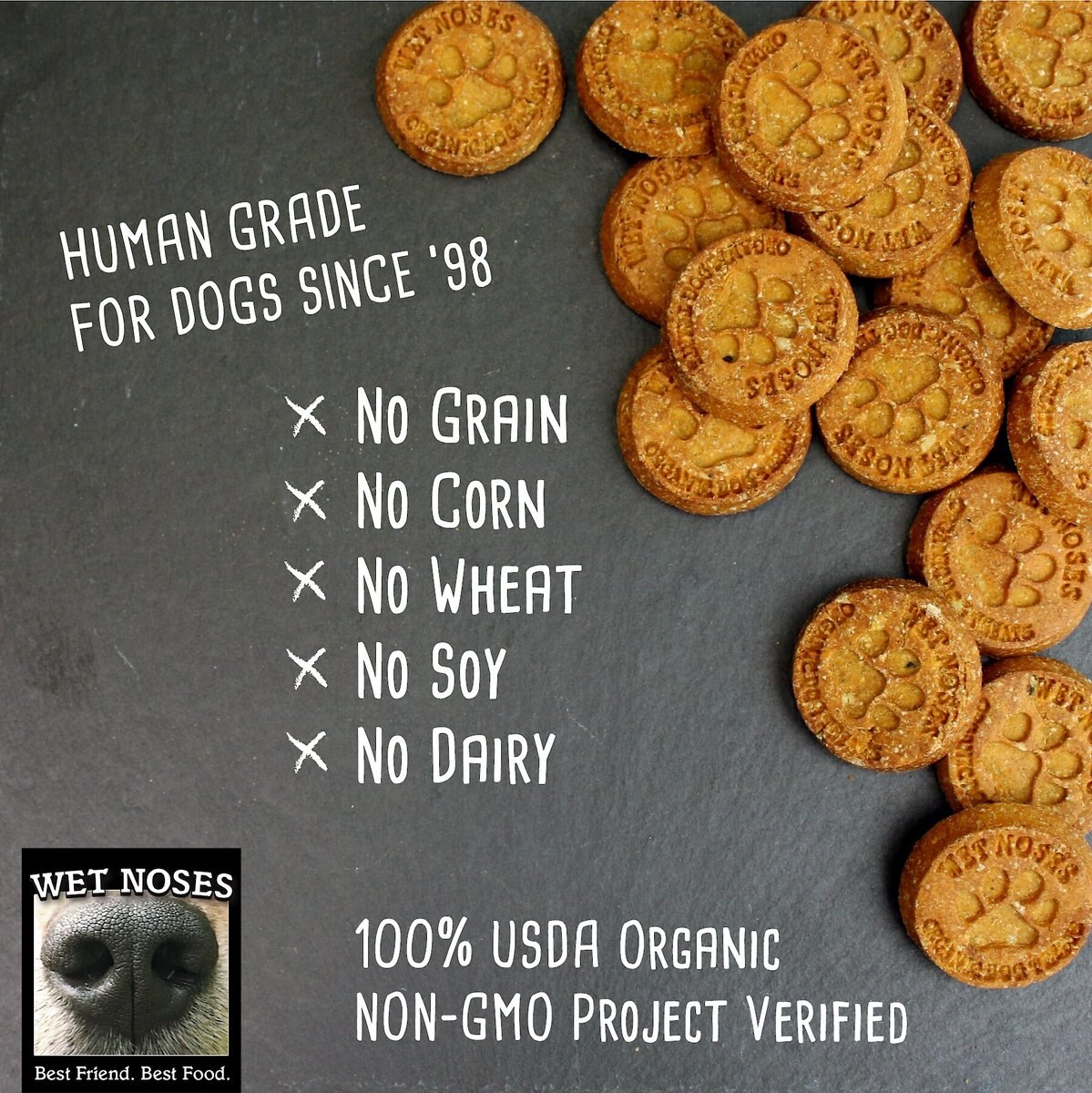 Wet Noses Grain-Free Pumpkin and Quinoa Flavor Dog Treats