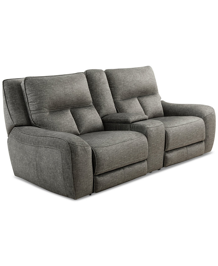 Furniture CLOSEOUT! Terrine 3-Pc. Fabric Sofa with 2 Power Motion Recliners and 1 USB Console