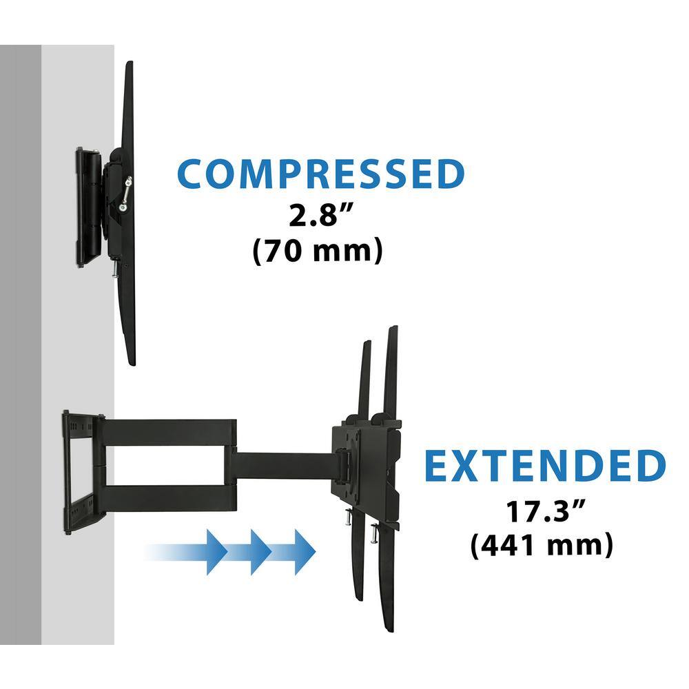 mount-it! mount-it. Full-Motion High Weight Capacity TV mount-it! for Screens up to 65 in. MI-346L