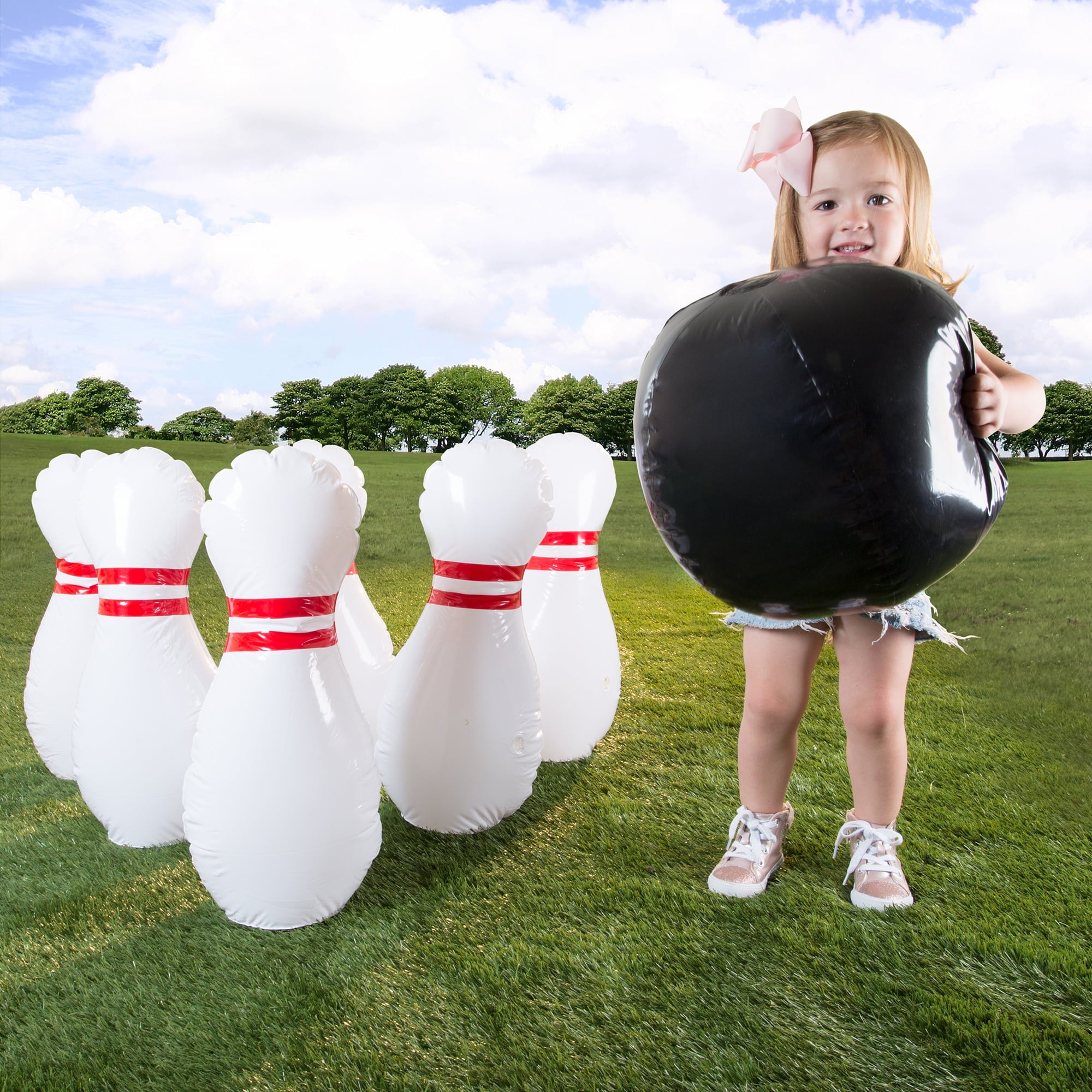 Kids Giant Bowling Game Set by Hey! Play!