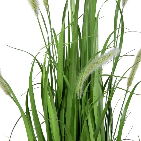 36 Potted Green Artificial Onion Grass Plant