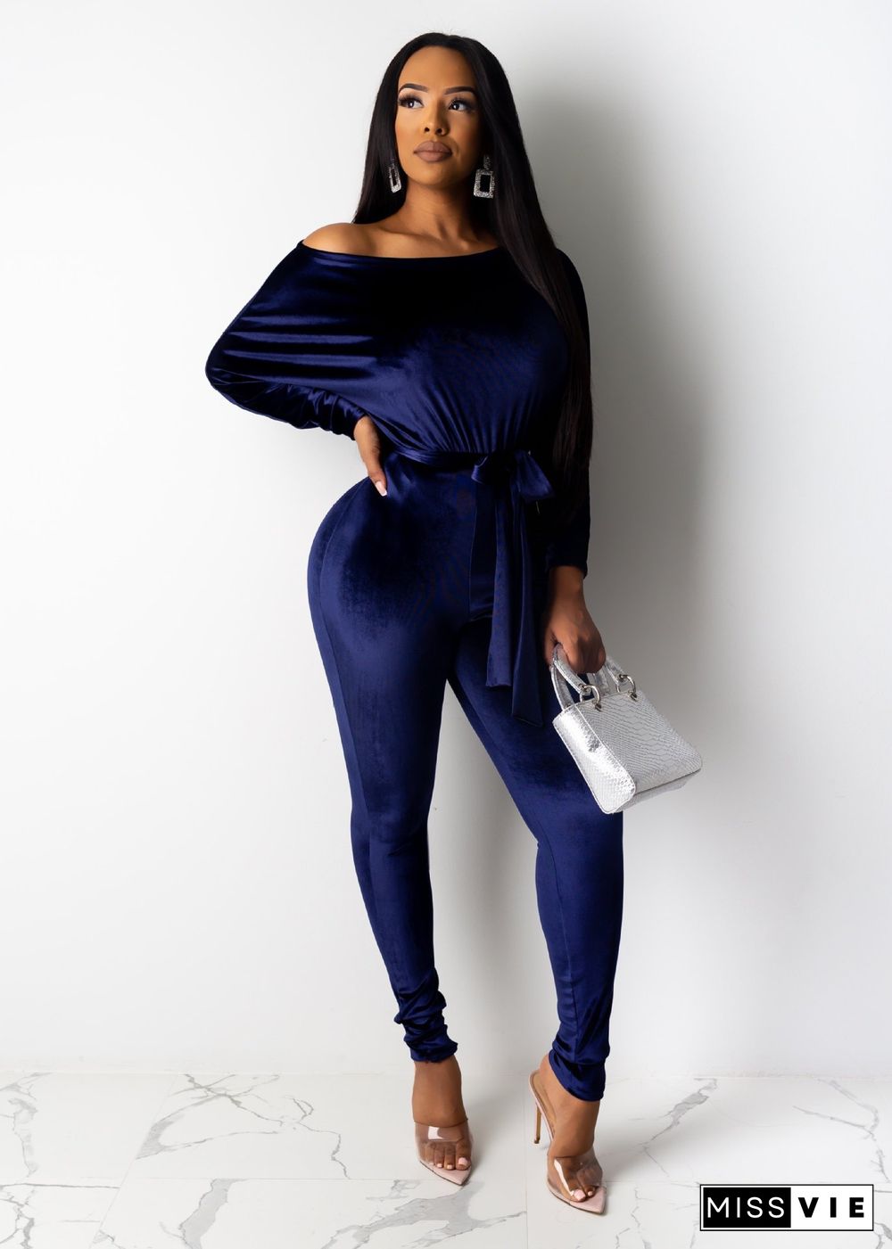 Lovers Touch Velvet Jumpsuit