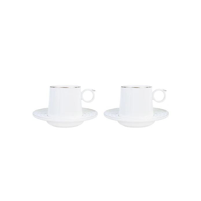 Karaca Tiryaki Set Of 2 Double Coffee Cups 153.03.07.9568