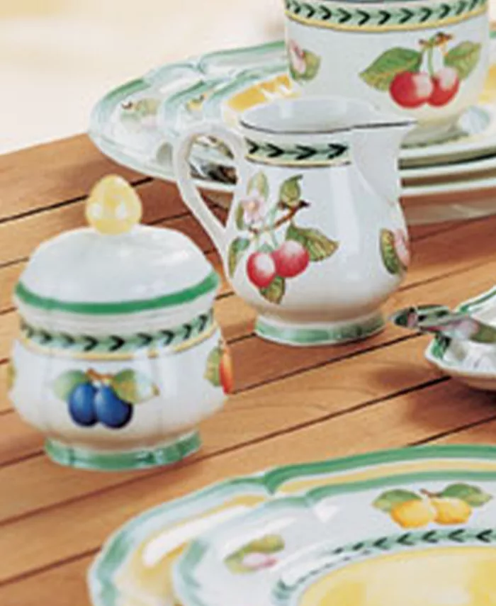 Villeroy and Boch Dinnerware French Garden Premium Porcelain  Fleurence Sugar Bowl