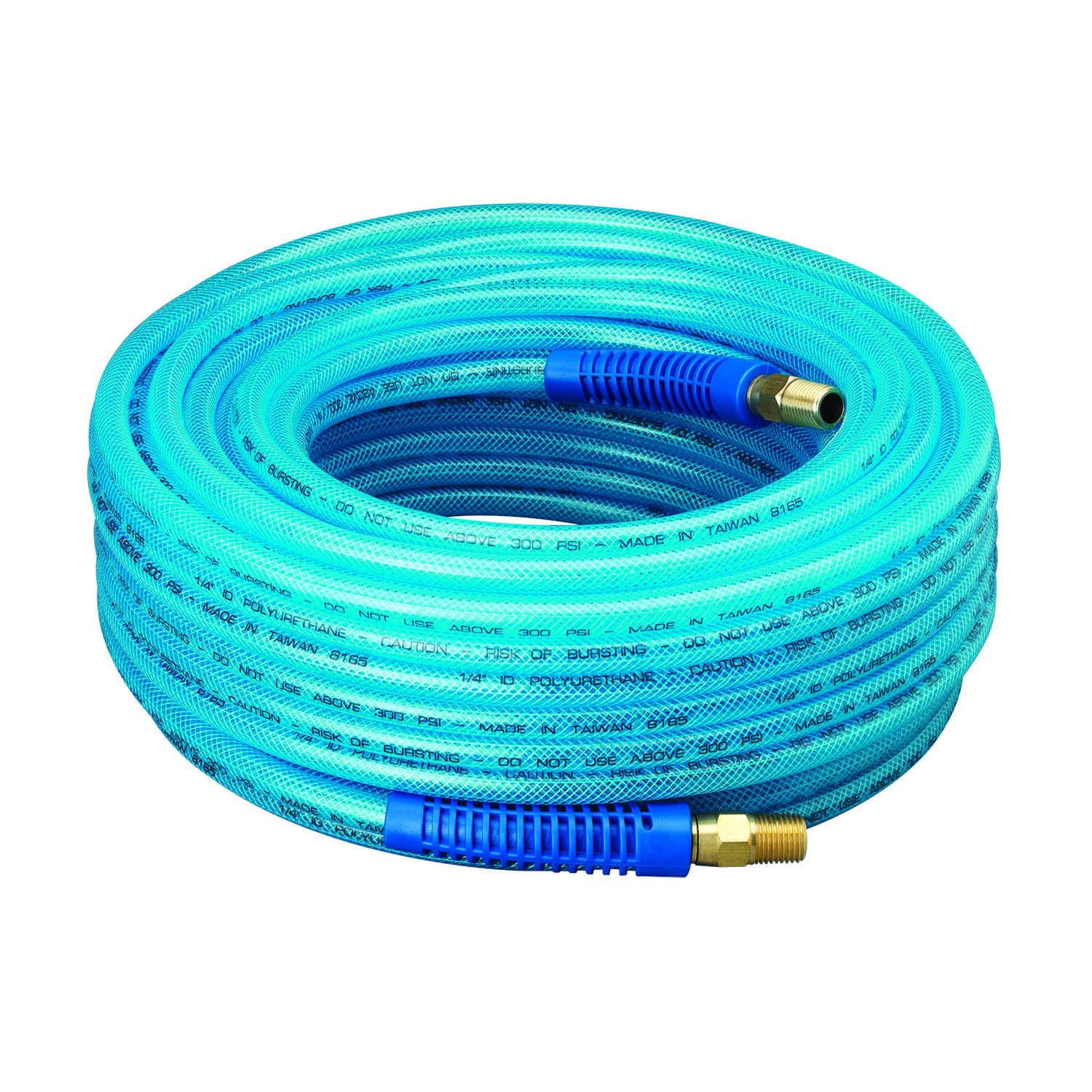 Amflo 100 ft. L X 1/4 in. D Polyurethane Air Hose 300 psi Blue