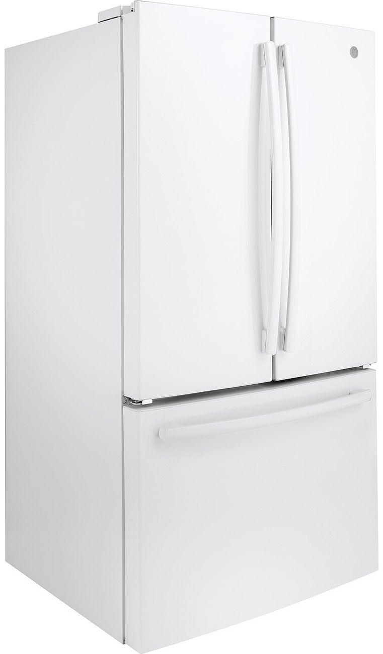 GE ENERGY STAR 27 Cu. Ft. White French-Door Refrigerator