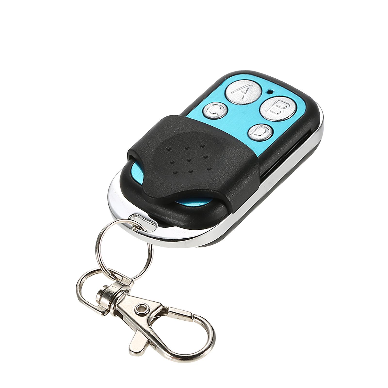 Black Rf Remote Controller Itead 433mhz Wireless Control Electric Gate Door 4 Buttons Push Cover Smart Remote Controller For Sonoff Rf 433mhz Controll