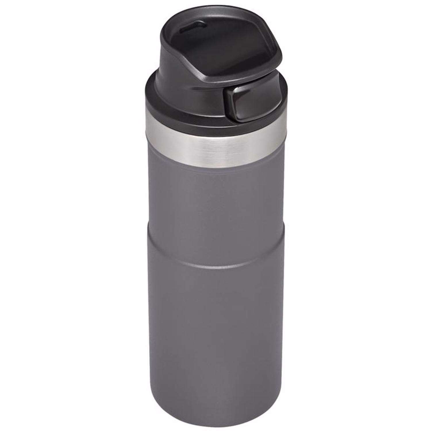 Stanley Classic Trigger Action 16 oz Charcoal BPA Free Travel Mug