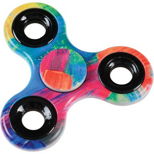 U.S. Toy MX535 Rainbow Brushmark Spinner