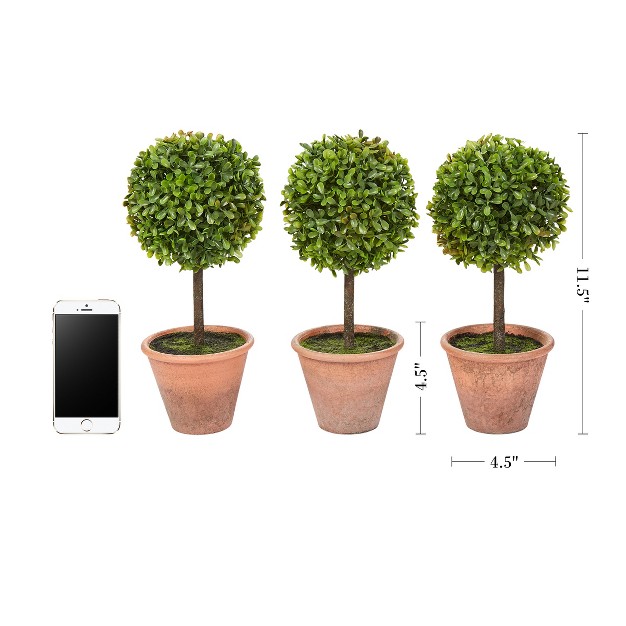 Tall Topiary Arrangements In Decorative Pots For Indoor Home Or Office D cor