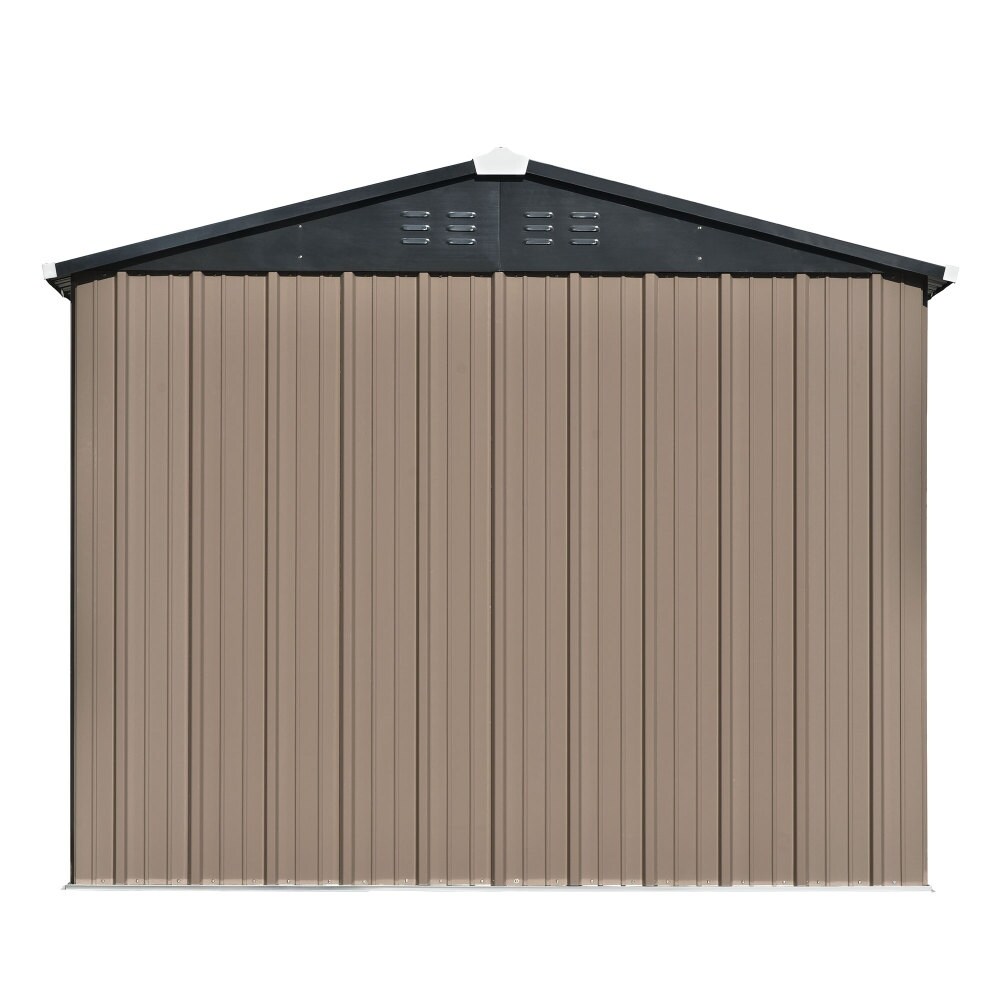 Bike Shed Garden Shed Metal Tool Storage Shed with Vents