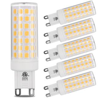 ARTIVA 3000K 40-Watt Equivalent G9 Dimmable LED Light Bulb (Set of 6) LED-G9-5TDM-30-6