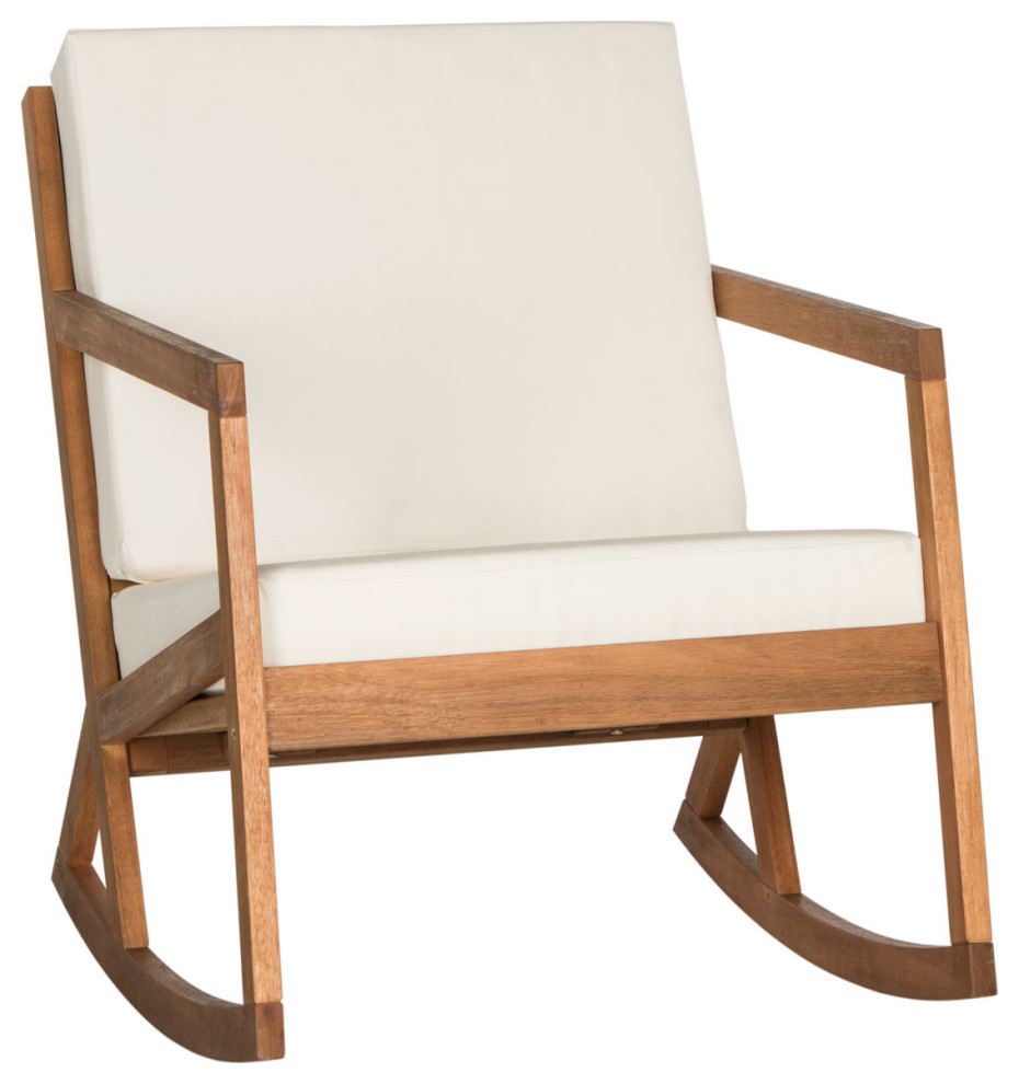 Curie Rocking Chair Natural/ Beige   Transitional   Rocking Chairs   by AED Luxury Home Decor  Houzz