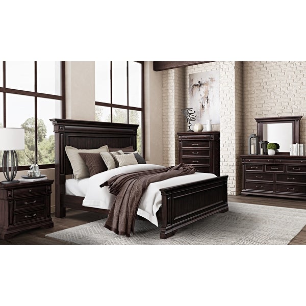 Stamford Brown Bedroom Set - - 34128011