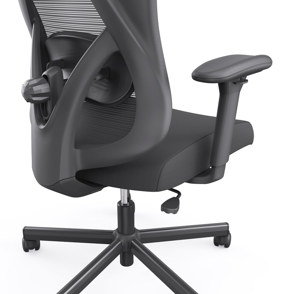 Mcintosh Contemporary Ergonomic Height Adjustable Desk Chair by Furniture of America