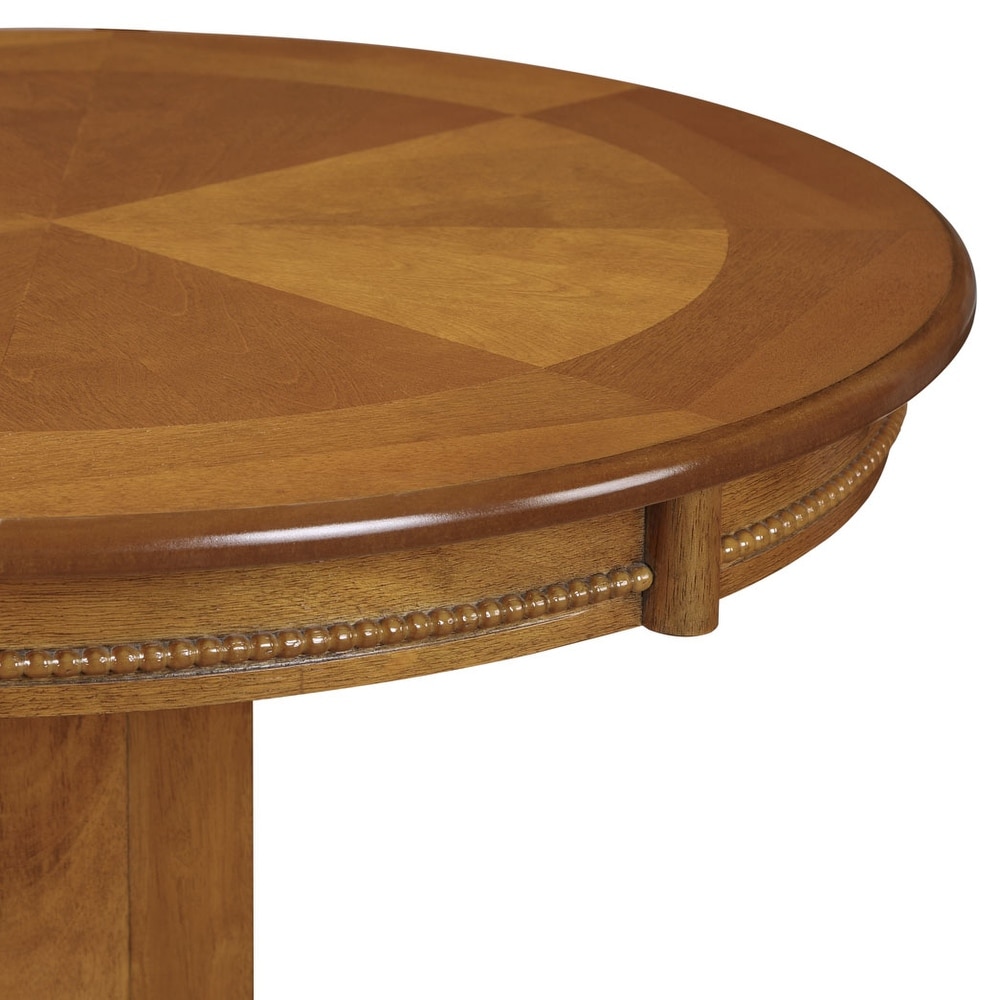 Florence 30 inch Round Wood Pub Table