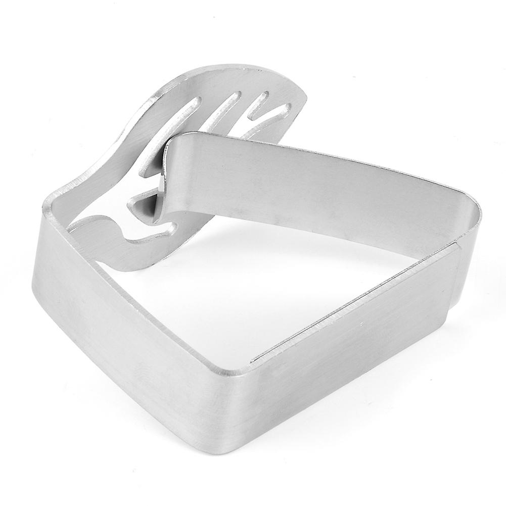 Thick Stainless Steel Table Cloth Clip Kitchen Table Cloth Clip Non slip Table Clip(Leaves)