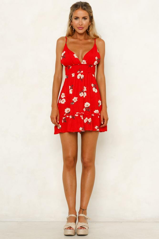 Happiness In Love Dress Red