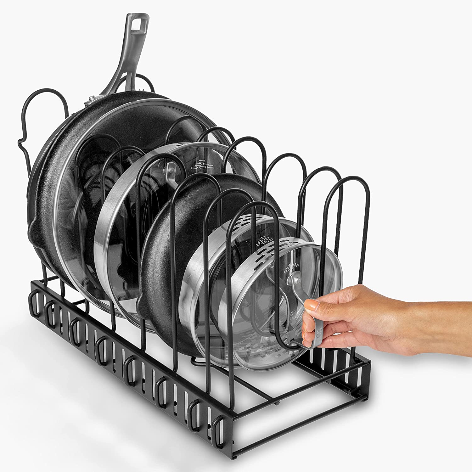 3 DIY methods pot rack