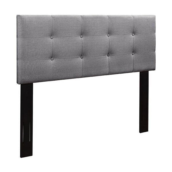 Mid-Rise Fabric Upholstered Panel Headboard - - 36288418