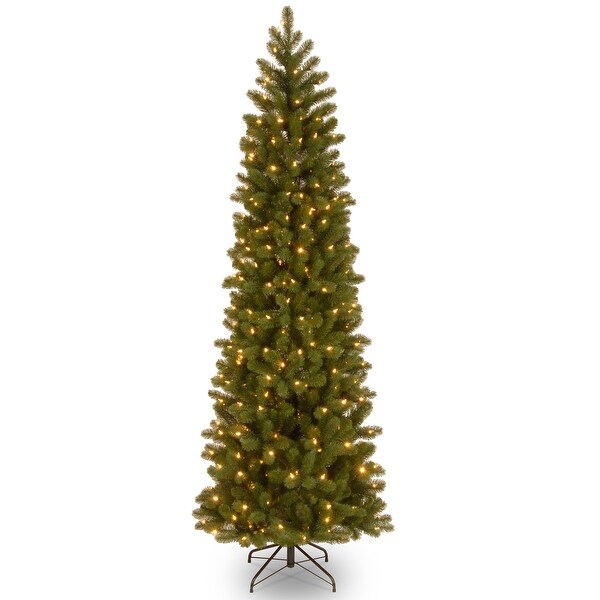 National Tree Company 7.5 ft. FeelReal' Downswept Douglas Slim Christmas Tree