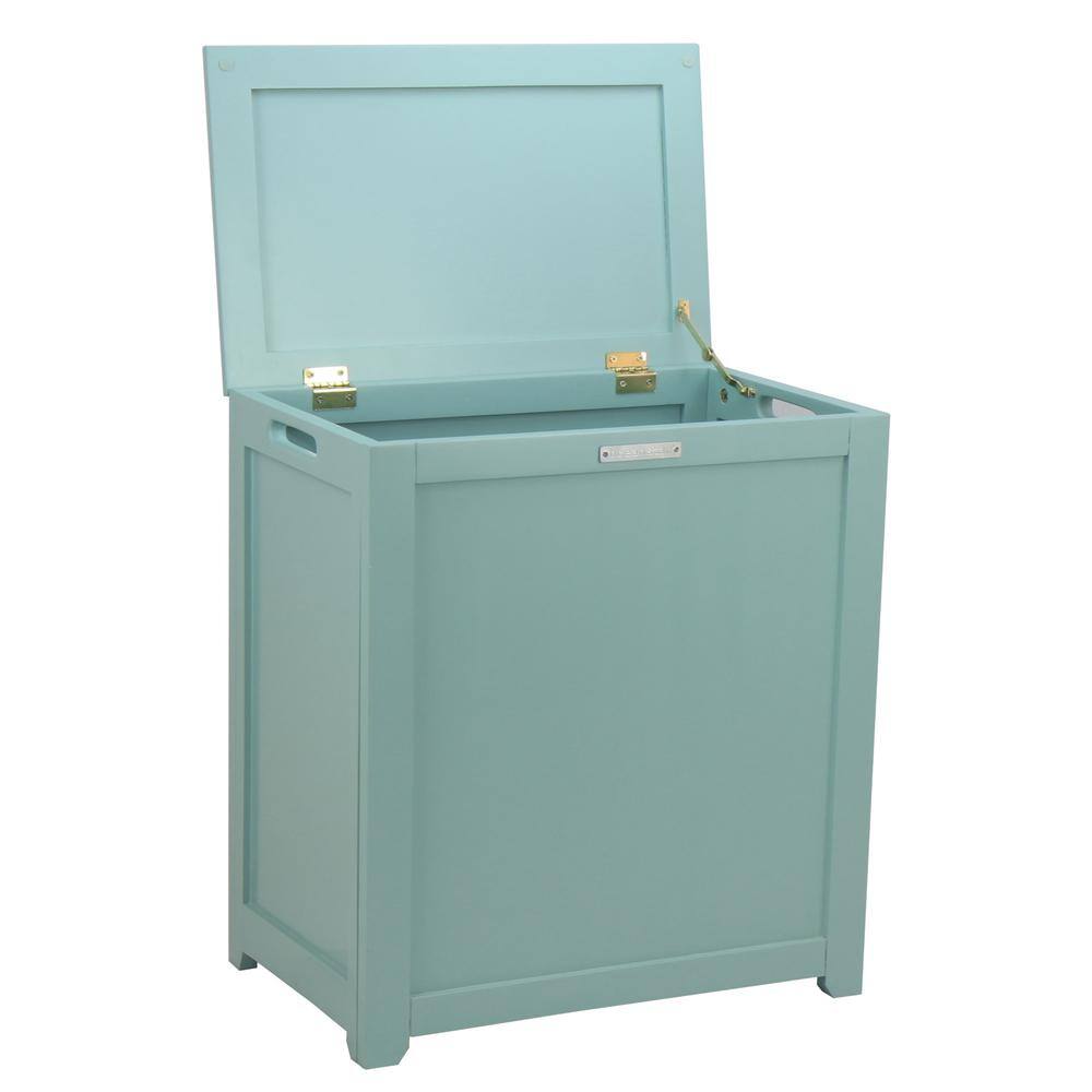 Oceanstar Storage Laundry Hamper in Turquoise RH5513C