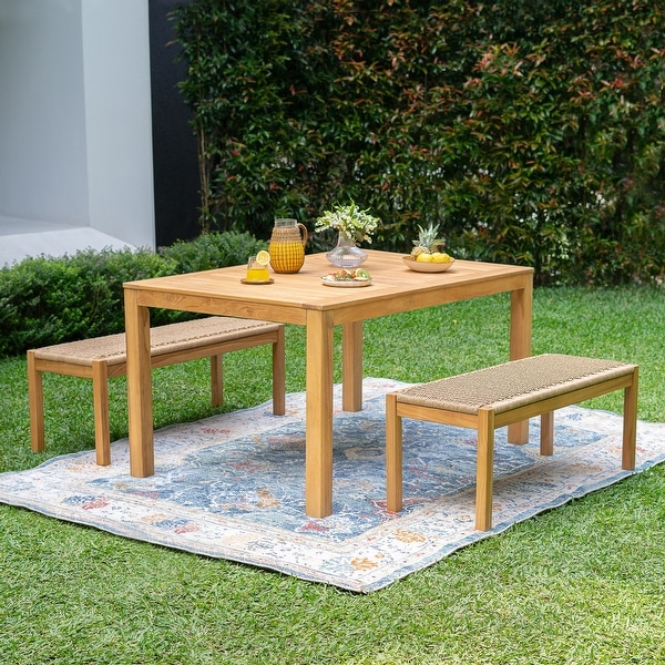 Cambridge Casual Paxton 3piece Teak Outdoor Dining Set