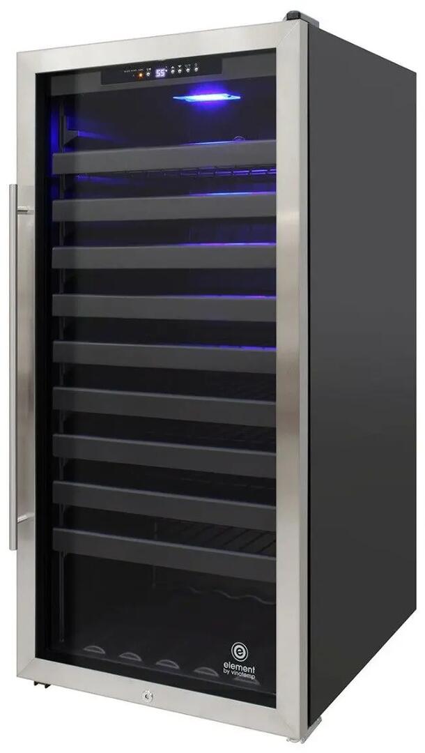 Element by Vinotemp EL100SBB 24 Inch Black Wine Cooler