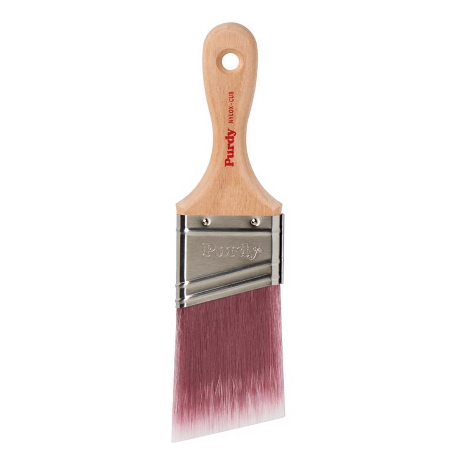 Purdy Nylox Cub 2 in. Soft Angle Trim Paint Brush