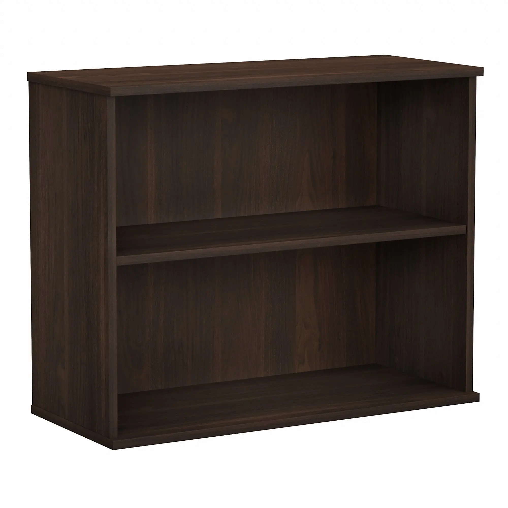 Bush Business Black Walnut Bookcase