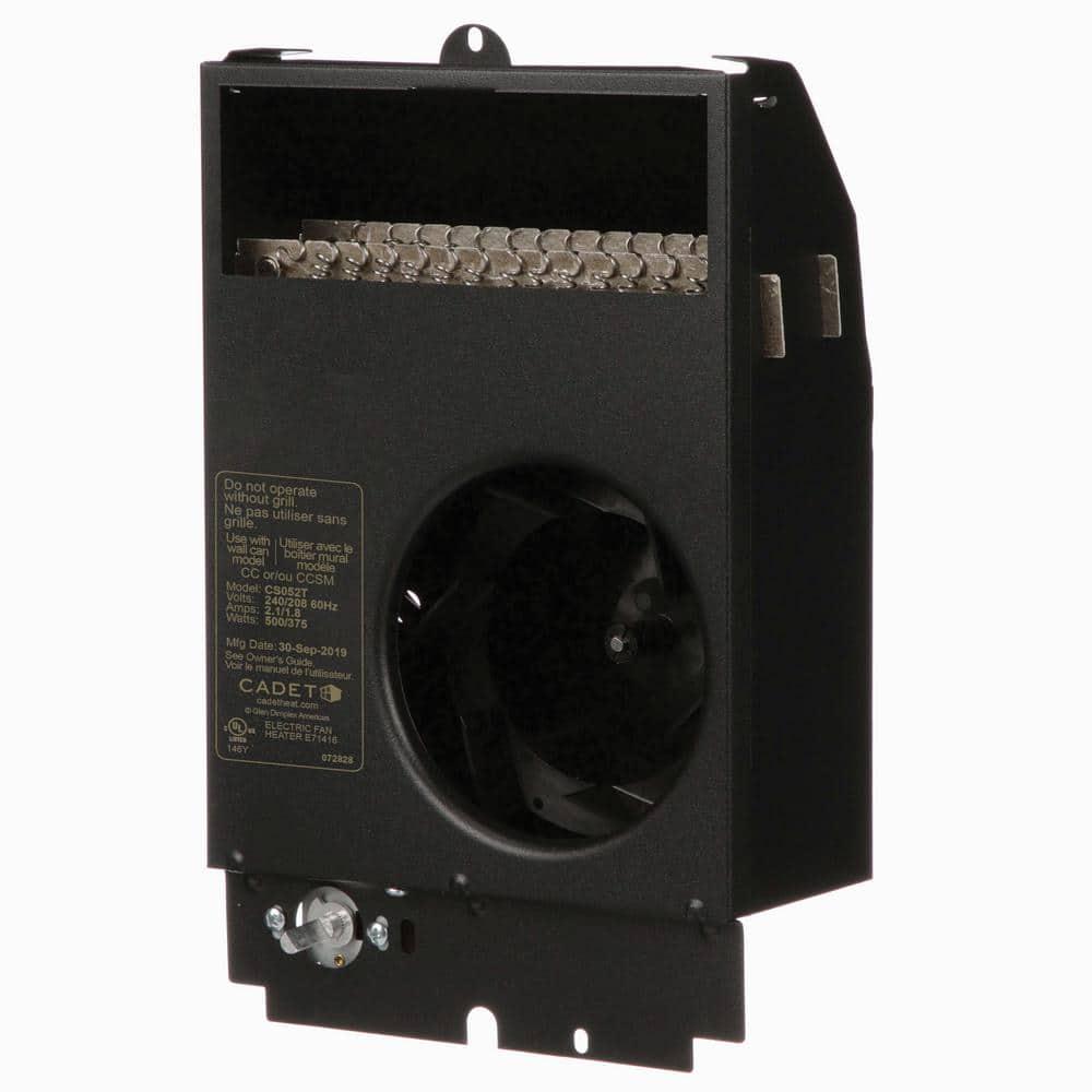 Cadet 240volt 500watt ComPak Inwall Fanforced Replacement Electric Heater Assembly with Thermostat