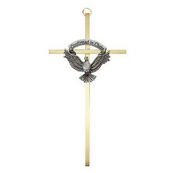 Christian Brands Christian Brands Brass Cross with...
