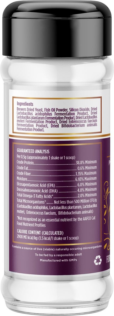 Veterinary Select Protect Healthy Mind Probiotic Cat Supplement， 2.12-oz jar