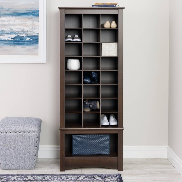 Tall Shoe Cubbie Cabinet Prepac