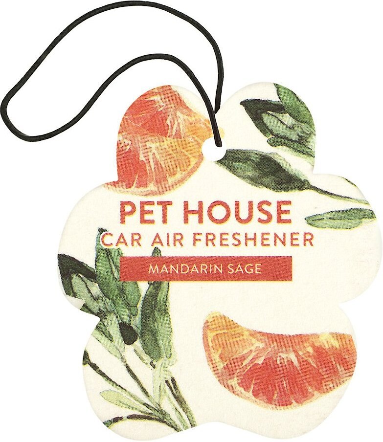 Pet House Mandarin Sage Car Air Freshener