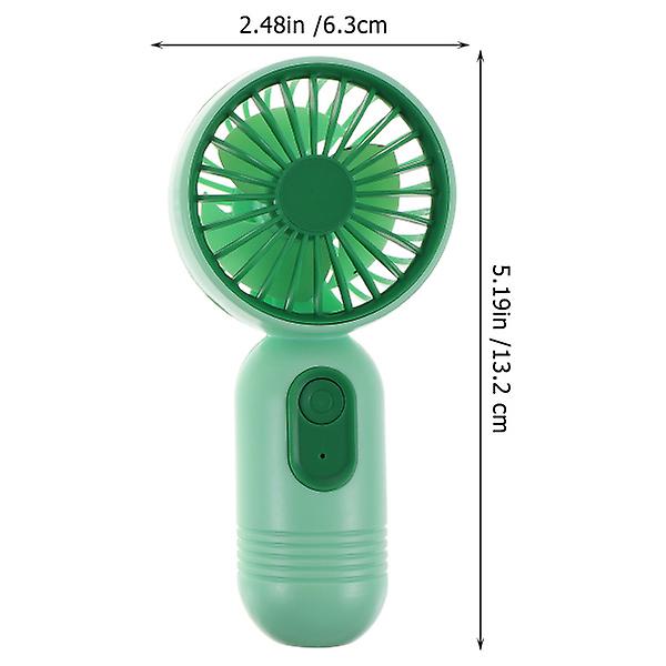 3pcs Portable Small Fan Summer Usb Charged Fan For Outdoor Creative Summer Fan Gift With Usb Cable