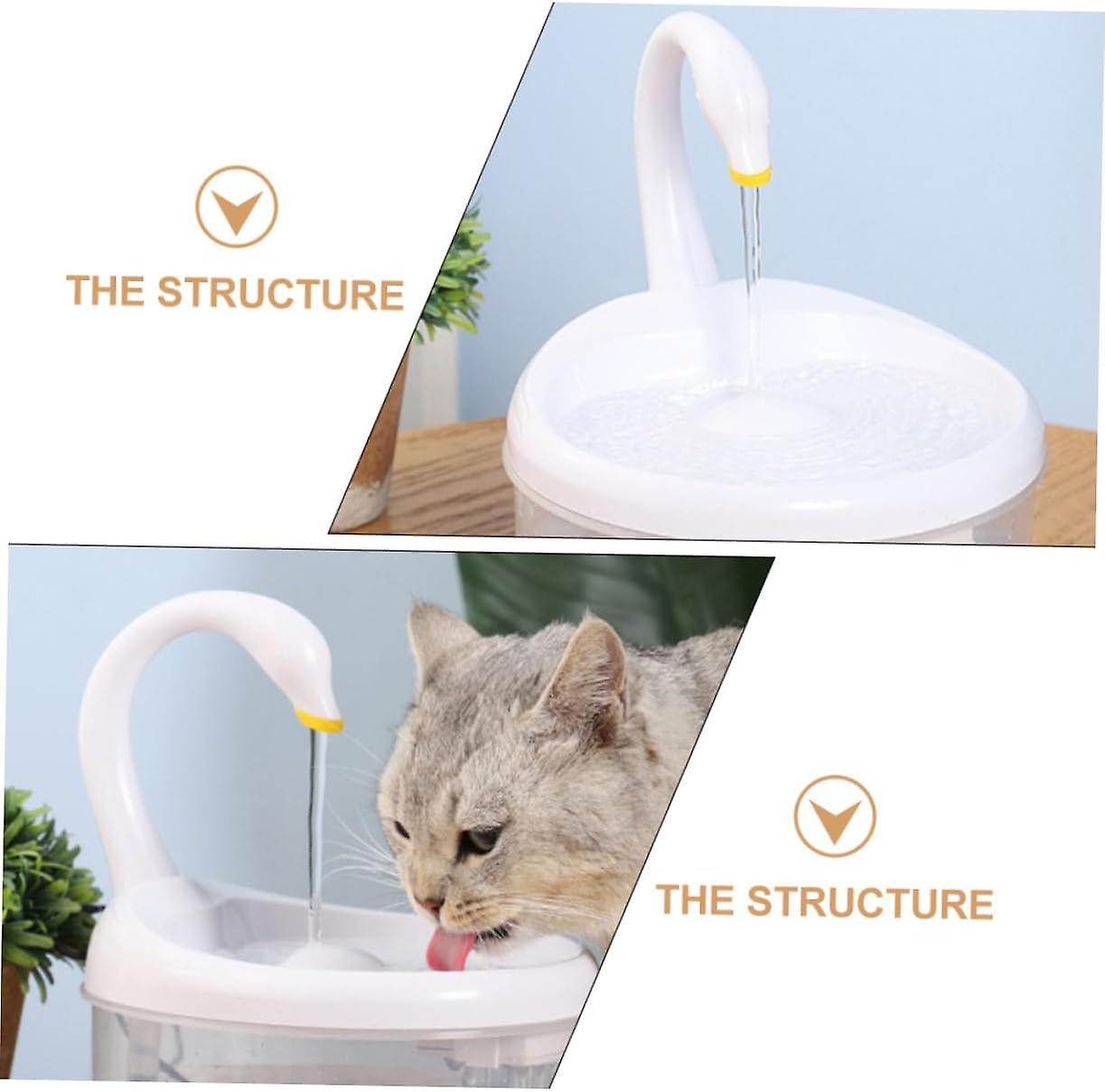 1 Set Pet Water Fountain Dog Water Automatic Pet Waterer Usb Pet Fountain Cat Water Fountain Pet Wat