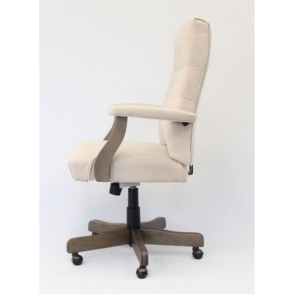 Boss Champagne Velvet Executive Chair