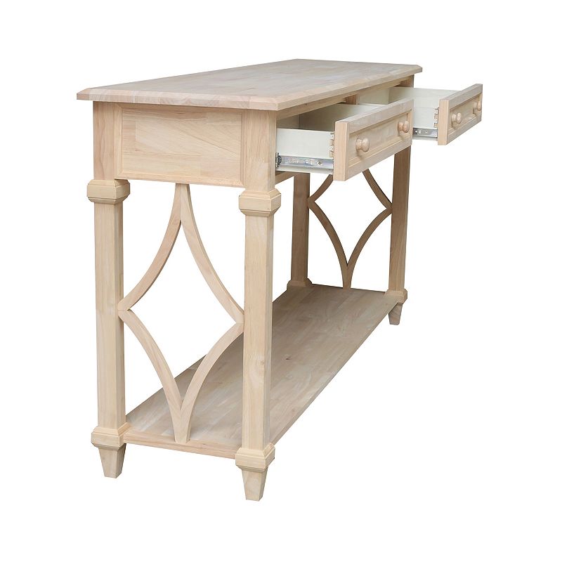 International Concepts Josephine Solid Wood Console / Sofa Table