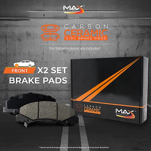 [Front] Max Performance Ceramic Brake Pads