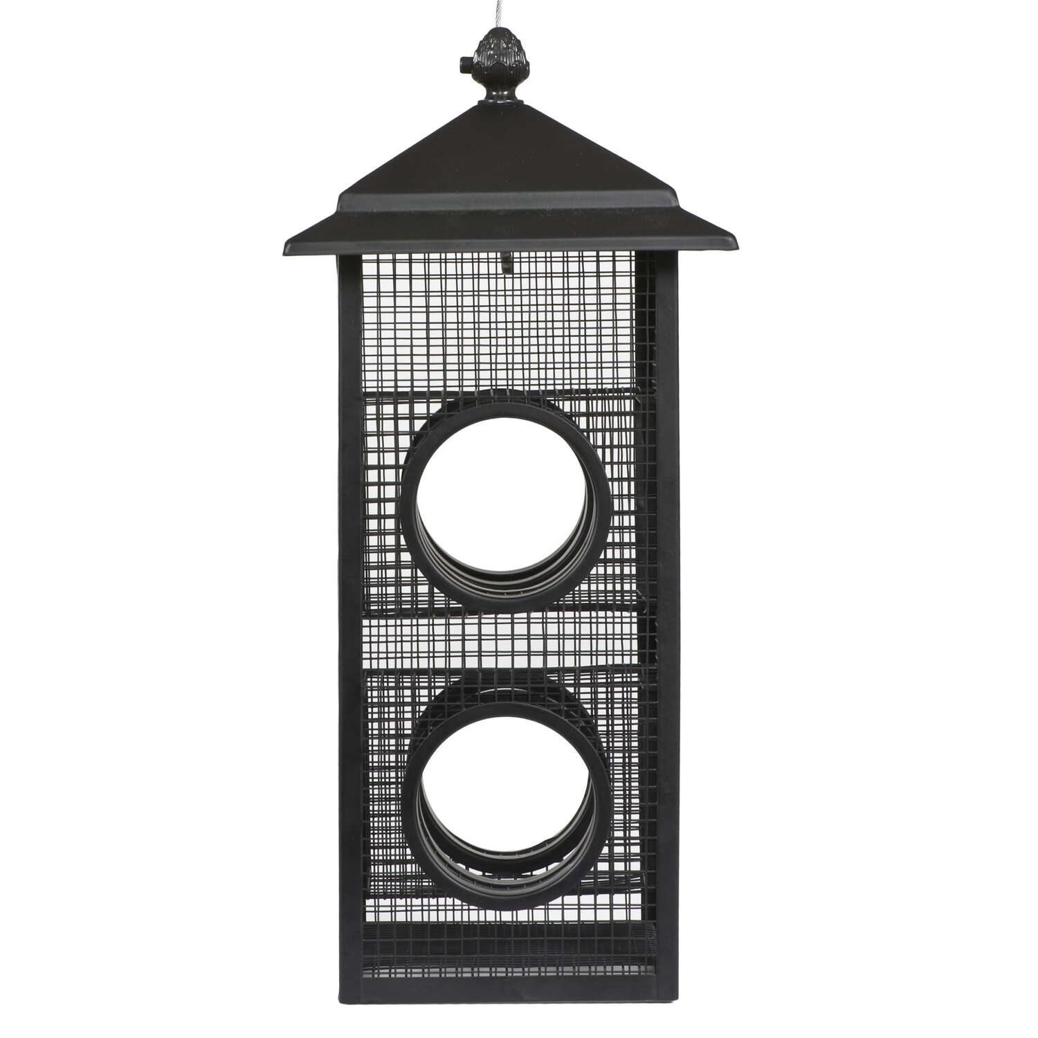 Perky-Pet Wild Bird 2 lb Metal Mesh Fly-Thru Bird Feeder 8 ports