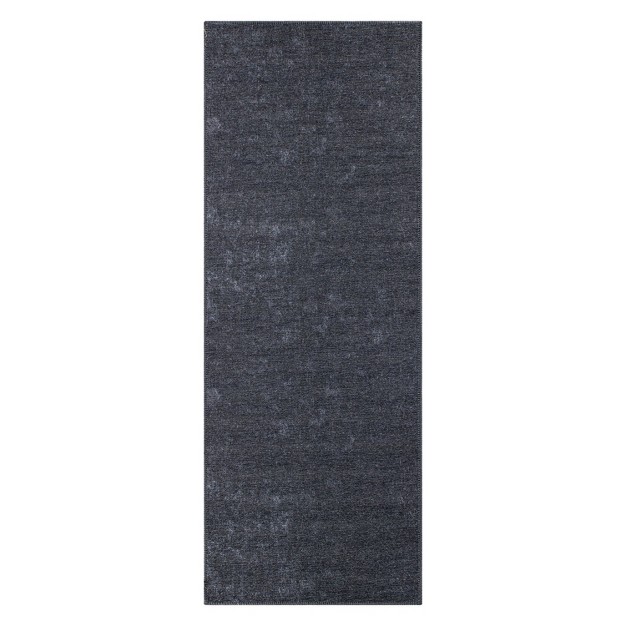 World Rug Gallery Contemporary Solid Machine Washable Area Rug