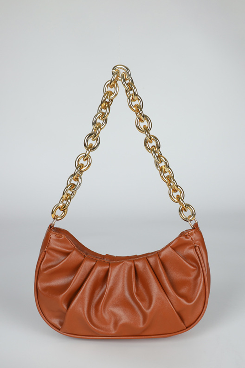 Fashion Casual Solid Chains Bags