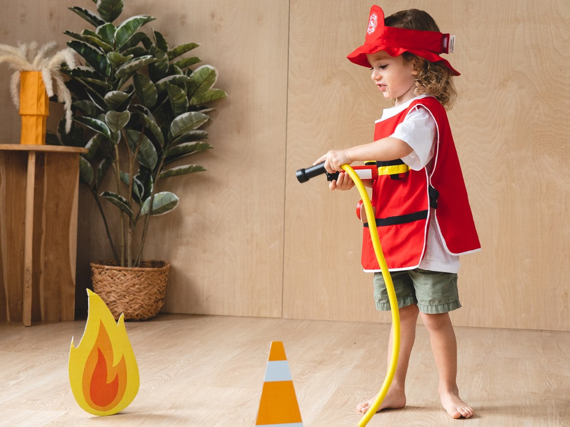 Fire Fighter Play Set by Plan Toys