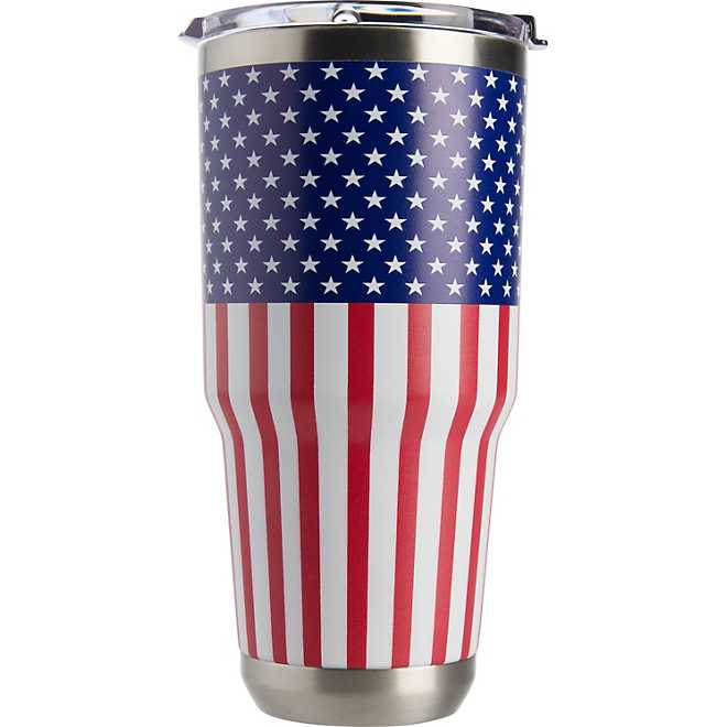 Magellan Outdoors Throwback Stars and Stripes 30 oz Tumbler