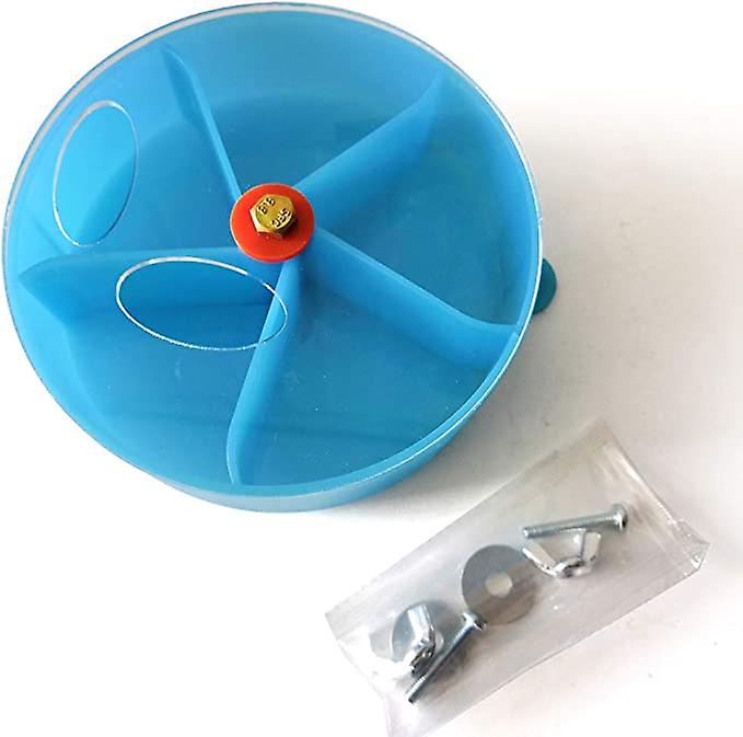 Bird Creative Foraging Toy Seed Food Ball Rotate Wheel For Small And Medium Parrot Parakeet Cockatiel Conure African Grey Cockatoo Macaw Amazon Budgie