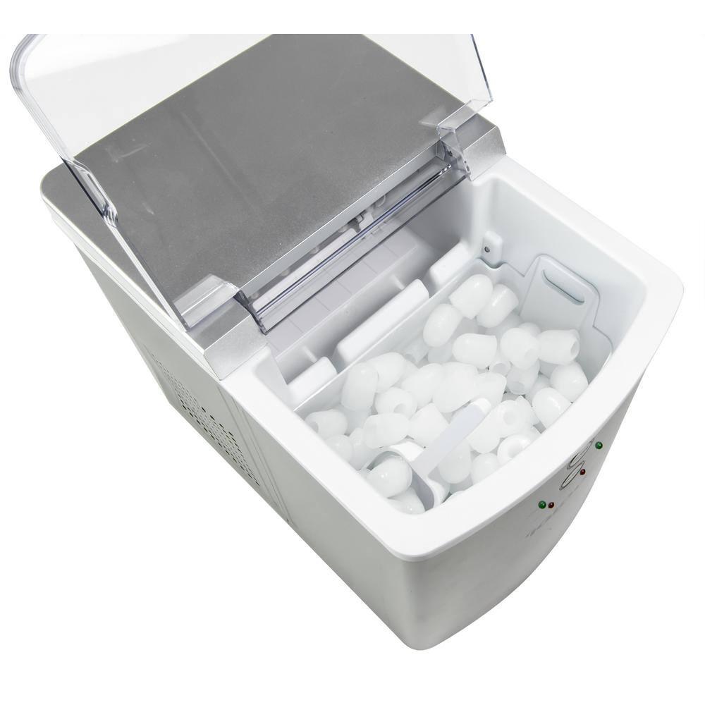 IGLOO 33 lb Portable Ice Maker in Silver