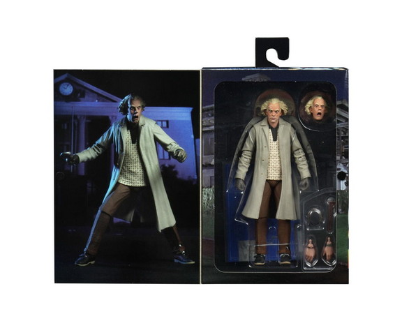 Neca NEC 208712 C Back To The Future  Doc Brown 7 ...